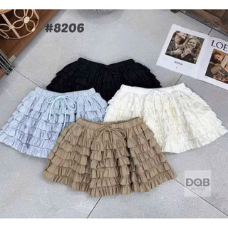 Chân Váy Bèo Tầng Cạp Chun #8206