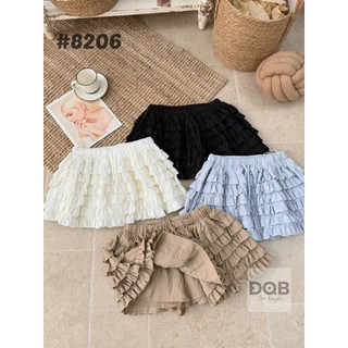 Chân Váy Bèo Tầng Cạp Chun #8206