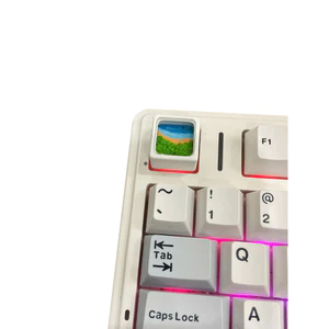 Nút bàn phím bãi biển - Keycap beach cho bàn phím cơ - Keycap Artisan - nút bàn phím độc đáo