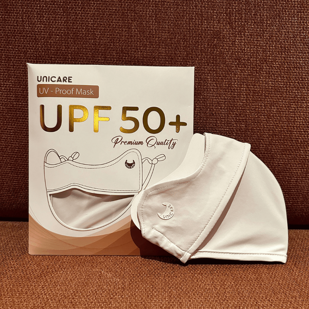 Combo 3 Khẩu Trang Chống Nắng UPF50+ Chống UV Unicare Chất Lụa Băng Mịn Mát Thoáng Khí