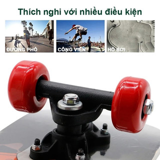 Ván trượt trẻ em YOWXII thích hợp cho thanh thiếu niên và người mới bắt đầu, Chiều dài 60 cm