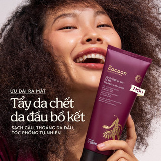 Tẩy Da Chết Da Đầu Bồ Kết Cocoon Gleditsia Scalp Scrub Giảm Ngứa, Giúp Tóc Bồng Bềnh 200ml