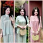 Đồ Lam Đi Chùa Cao Cấp, Bộ Nút Chéo Lụa Tằm Hoa | Đồ Lam An Nhiên