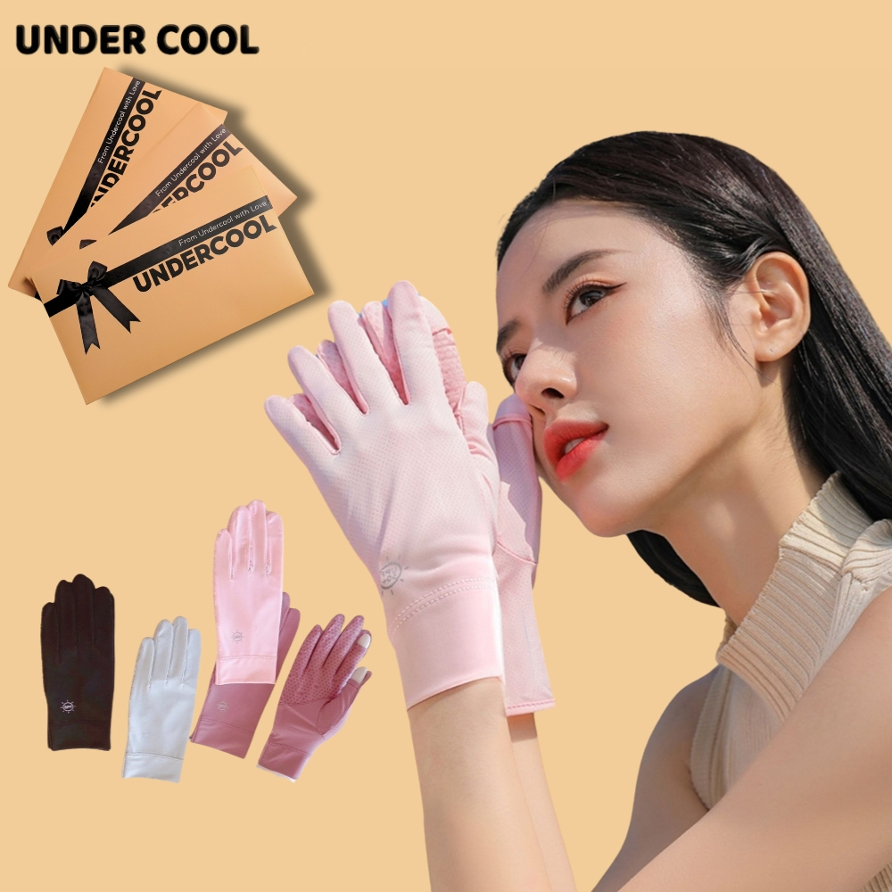 Găng Tay Ngắn Chống Nắng UNDERCOOL Hở Ngón Chống Trượt Chống Tia UV UPF50+ Nhiều Màu LIVE GT01