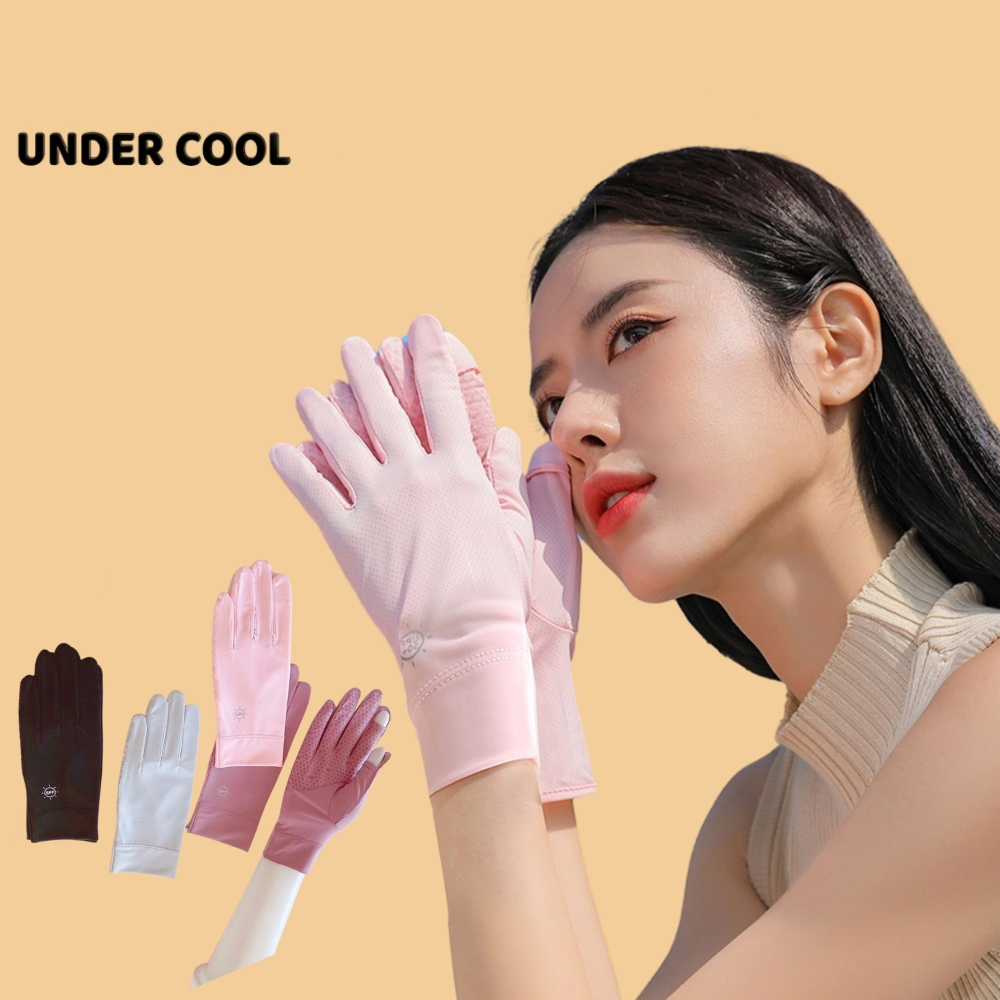 Găng Tay Ngắn Chống Nắng UNDERCOOL Hở Ngón Chống Trượt Chống Tia UV UPF50+ Nhiều Màu LIVE GT01
