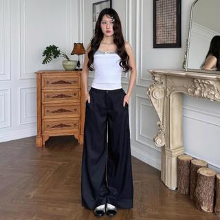 NAVIE x EVA -  Quần tây form ống suông dáng dài thời trang nữ