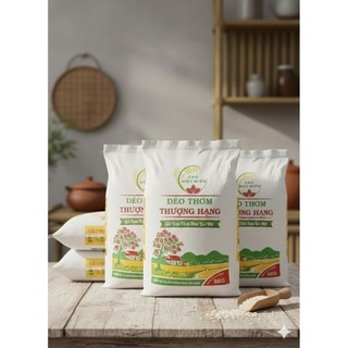 Combo 5 Túi Gạo Mộc Miên 5Kg Dẻo Thơm Thượng Hạng - Cơm Dẻo Ngọt Thơm Ngon (Tổng 25Kg)