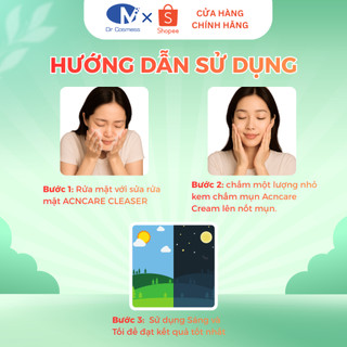 GIÁ TRẢI NGHIỆM | Kem Chấm Mụn Giảm Mụn, Giảm Thâm, Khô Còi Sau 24h, An Toàn Cho Da 20g DrCosmess