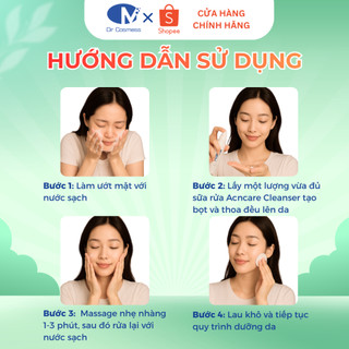 Sữa Rửa Mặt Da Dầu Mụn, Sạch Sâu Lỗ Chân Lông, Kiềm Dầu, Giảm Mụn, Mờ Thâm Mụn 100ml Dr cosmess