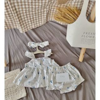 Set bé gái hoa nhí dịu dàng