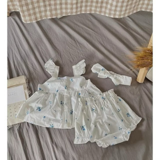 Set bé gái hoa nhí dịu dàng