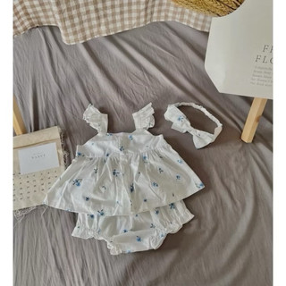 Set bé gái hoa nhí dịu dàng