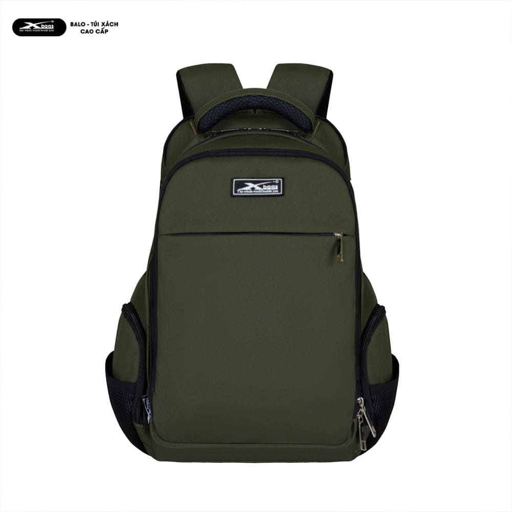 Balo Du Lịch Dung Tích Lớn Đựng Laptop 17 Inch Xbags Travel Cao Cấp Màu Xanh Lính Nam Mạnh Mẽ – Xb1001!