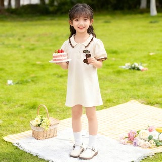 VáY Polo Bé GáI MớI Hè VảI MềM ThoáNg MáT GấU VáY Dễ ThươNg Phong VáY Cho Bé GáI Bé GáI 10