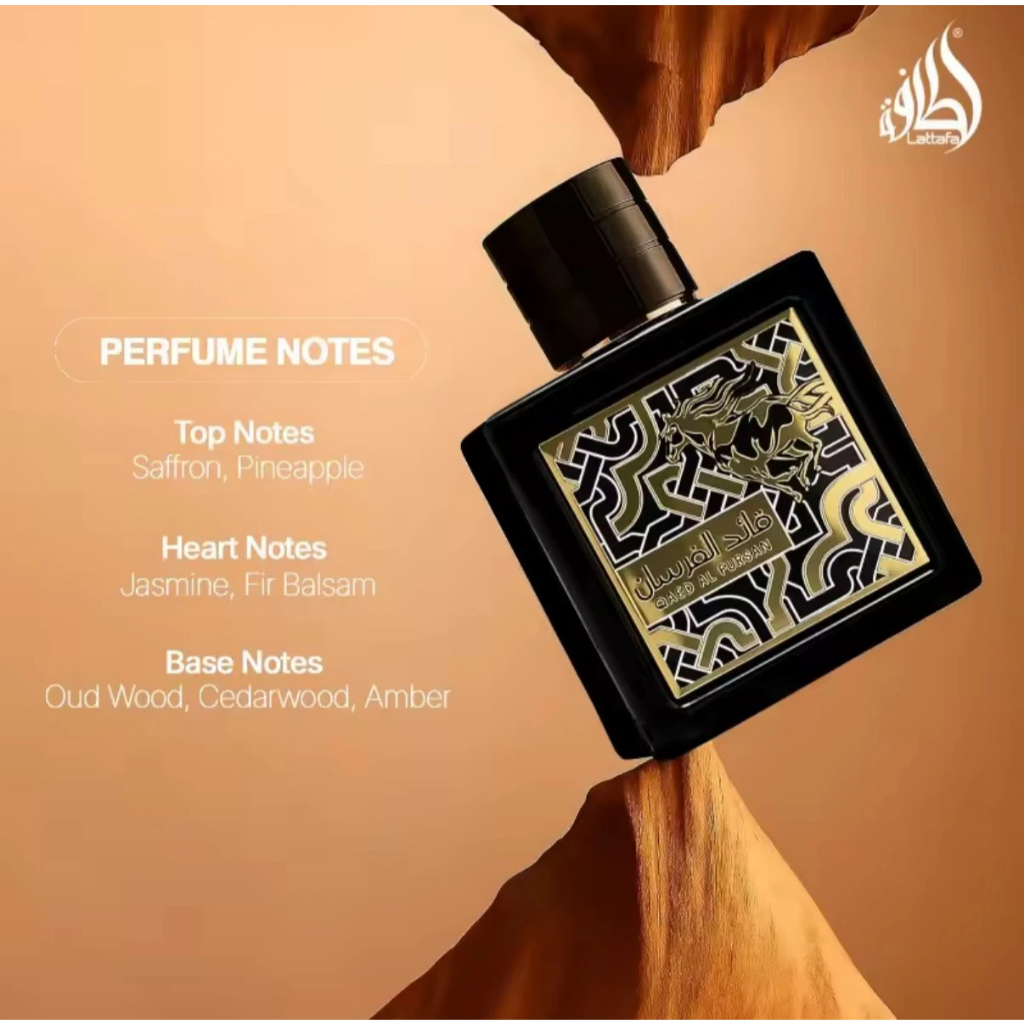 Nước hoa nam Lattafa Qaed Al Fursan EDP 90ml