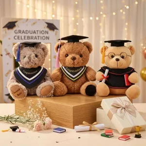 Gấu Bông Tốt Nghiệp Teddy Mặc Trang Phục Cử Nhân Làm Quà Tặng Ra Trường Cho Bạn Bè, Người Thân,Người Yêu