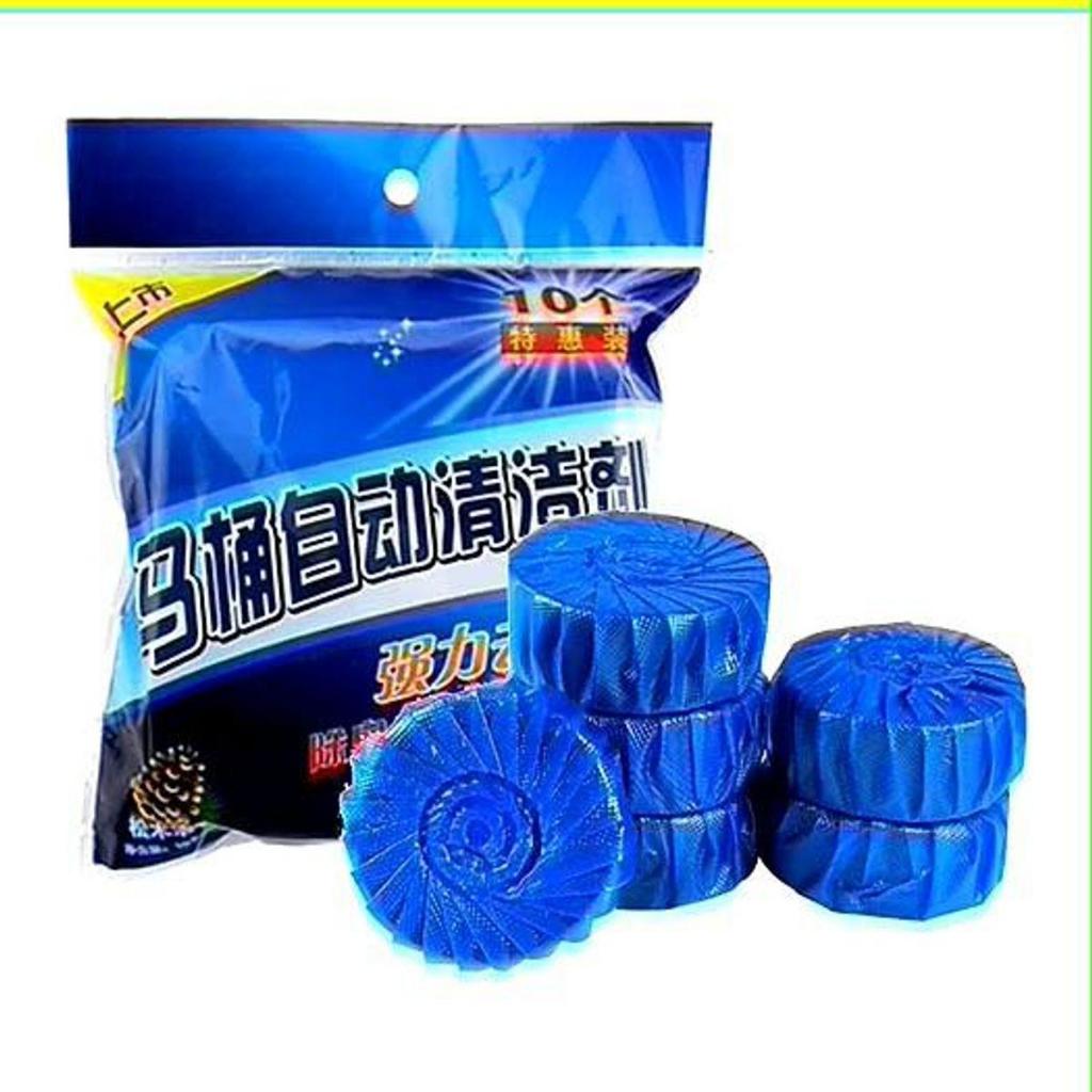 [ Combo 30 - 50 viên ] Viên Thả Bồn Cầu Khử Mùi Hôi Sạch Mảng Bám Vi Khuẩn viên thả toilet diệt khuẩn vệ sinh Làm Sạch C
