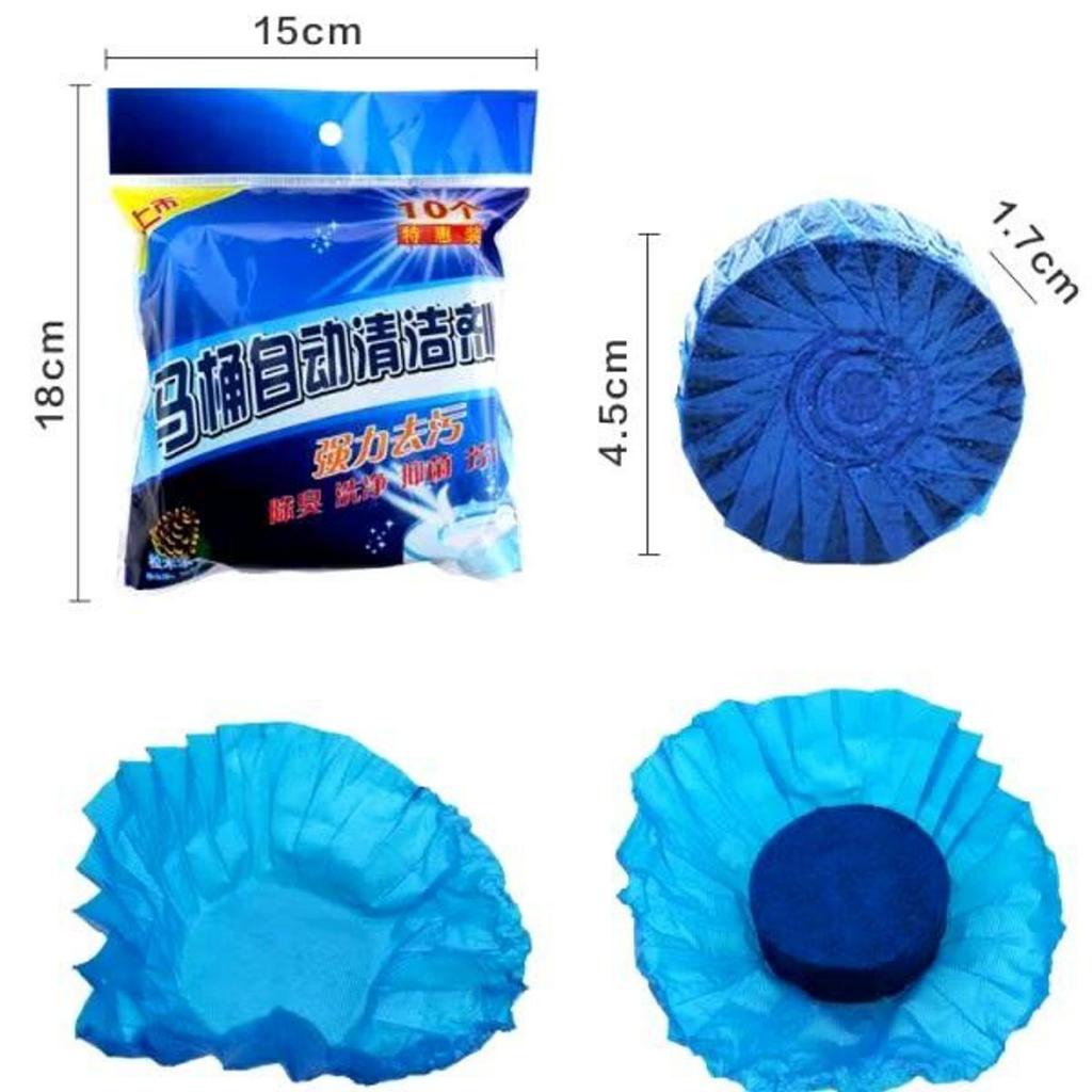 [ Combo 30 - 50 viên ] Viên Thả Bồn Cầu Khử Mùi Hôi Sạch Mảng Bám Vi Khuẩn viên thả toilet diệt khuẩn vệ sinh Làm Sạch C