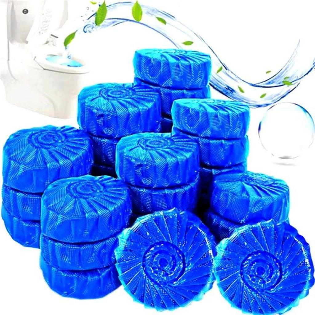 [ Combo 30 - 50 viên ] Viên Thả Bồn Cầu Khử Mùi Hôi Sạch Mảng Bám Vi Khuẩn viên thả toilet diệt khuẩn vệ sinh Làm Sạch C