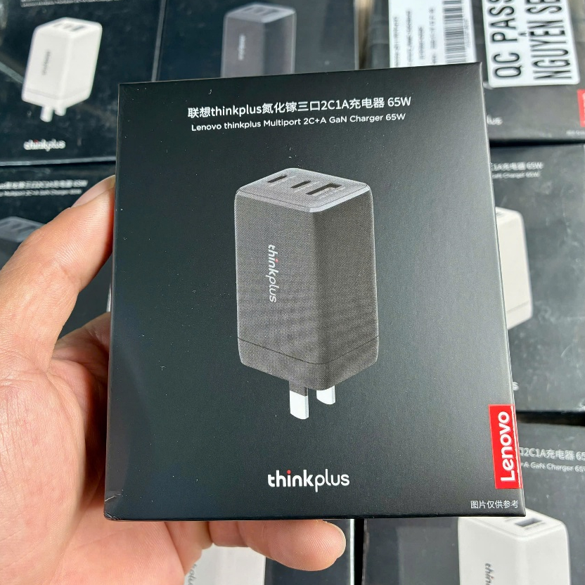 Bộ Sạc Lenovo ThinkPlus GaN 65W - 3 Cổng - Nhỏ Gọn - Hiệu Năng Mạnh Mẽ ...