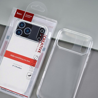 [HC] Ốp lưng HOCO trong suốt mềm dẻo, ôm sát, dễ dàng tháo lắp dành cho iphone 17/16/15/14/13/12/pro/max/plus/air
