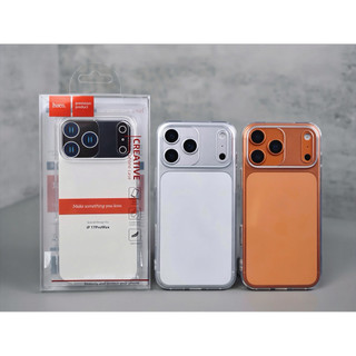 [HC] Ốp lưng HOCO trong suốt mềm dẻo, ôm sát, dễ dàng tháo lắp dành cho iphone 17/16/15/14/13/12/pro/max/plus/air