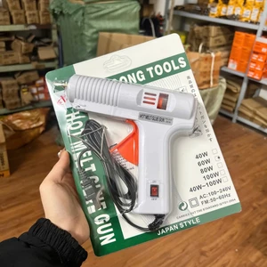Súng bắn keo Nangon Tools 60W Trắng - Loại To (keo cỡ 10mm)
