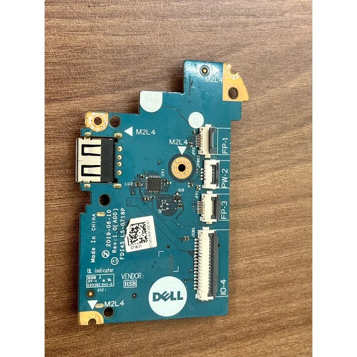 Bán board USB - nguồn laptop DELL inspiron 5593 FDI45 02NC67 LS-G718P cn-05pjrm hàng cũ zin theo máy chính hãng