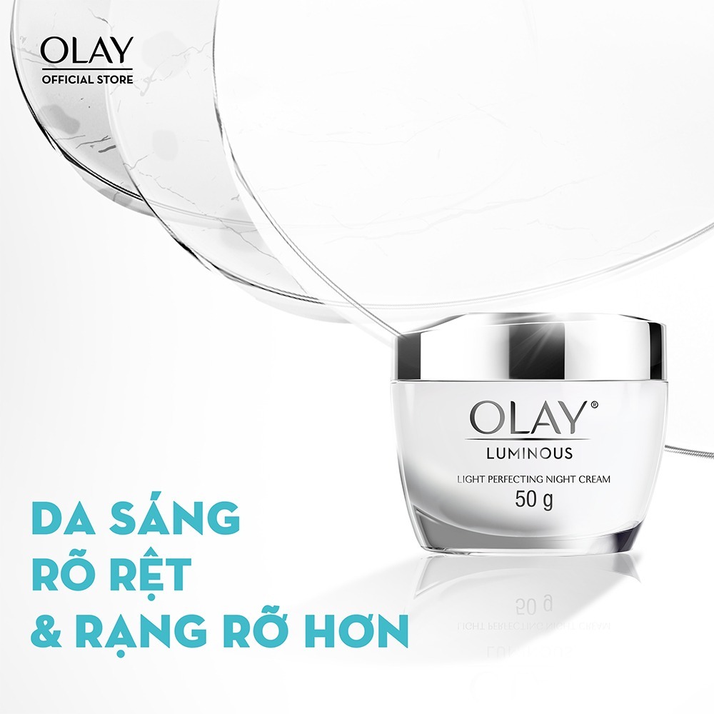 [LS] Combo 2: Kem Dưỡng Ẩm OLAY LUMINOUS Ngày & Đêm Dưỡng Sáng Da 50G X2