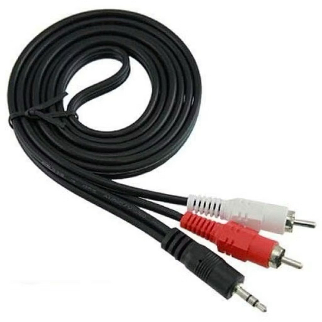 Dây cáp loa 1 ra 2 từ đầu 3.5mm to AV 2 RCA Audio 1m5 đến 10m