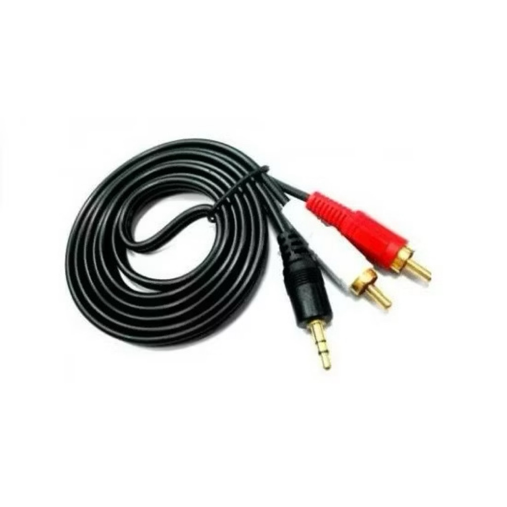 Dây cáp loa 1 ra 2 từ đầu 3.5mm to AV 2 RCA Audio 1m5 đến 10m