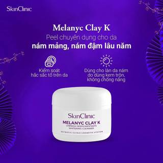 Peel Melanyc Clay K dành cho da nám lâu năm dùng trong spa Mẫu Thử