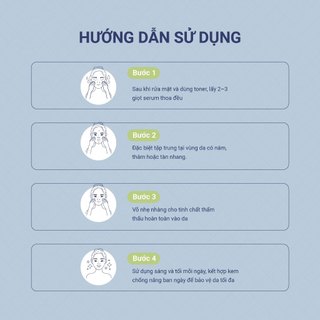 Combo serum và kem dưỡng sáng, làm mờ thâm nám, thâm mụn, hỗ trợ đều màu da Care:nel Anti Melasma