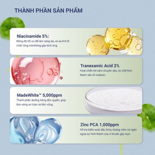 Combo serum và kem dưỡng sáng, làm mờ thâm nám, thâm mụn, hỗ trợ đều màu da Care:nel Anti Melasma