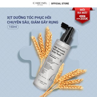 Xịt dưỡng tóc phục hồi, ngăn ngừa rụng tóc Carenel High Intensity Anti Hair Loss Scalp Tonic 150ml