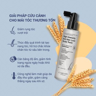 Xịt dưỡng tóc phục hồi, ngăn ngừa rụng tóc Carenel High Intensity Anti Hair Loss Scalp Tonic 150ml