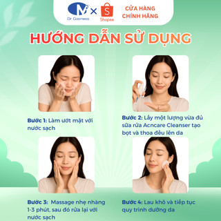TRỢ GIÁ | Sữa Rửa Mặt Cho Mọi Loại Da, Làm Sạch Sâu, Nhờn, Bụi Bẩn, Không Kích Ứng 100ml  Dr Cosmess