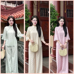 Pháp phục lụa mịn tiểu thư | Đồ Lam An Nhiên