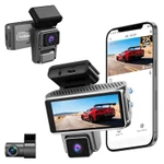 Camera hành trình ô tô S16 CARLOVER 3 mắt Phân giải 2K Ghi trước trong sau Ghi đêm hồng ngoại Kết nối điện thoại BH 1năm — ảnh 6