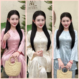 Bộ bà ba Lụa Trúc cao cấp pháp phục lễ chùa | Đồ Lam An Nhiên