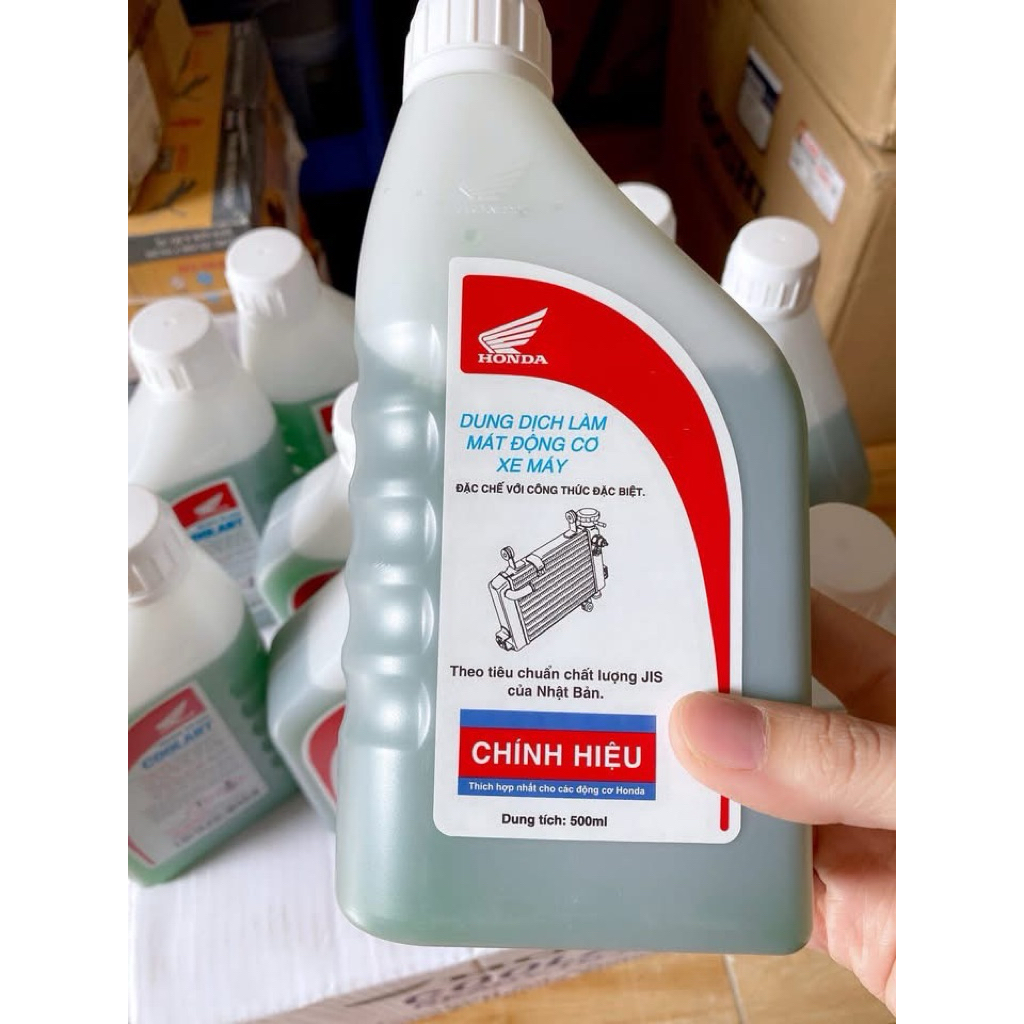 Nước mát honda 500ml,nước làm mát động cơ honda zin