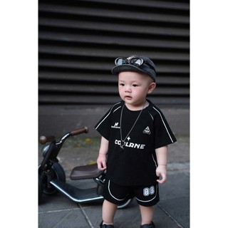Bộ Quần Áo Bé Trai COOLANE Thể Thao,Set Áo Thun Quần Đùi Bé Trai 7-15kg Mềm Mát,Đồ Bé Trai Mùa HèA05