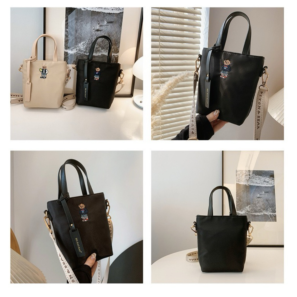 Túi Đeo Chéo Beibaobao Mini Vải Chính Hãng 8349