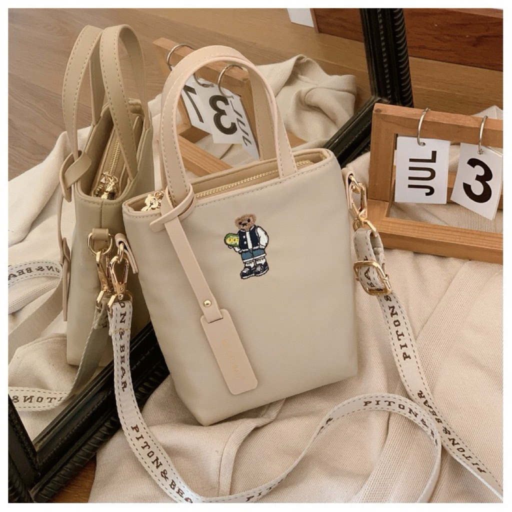 Túi Đeo Chéo Beibaobao Mini Vải Chính Hãng 8349