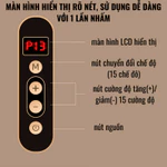 Máy Massage Cầm Tay  6 Đầu Đa Năng Không Dây | Massage Giảm Đau Cơ Bắp, Vai Gáy, Eo Lưng, Thư Giãn Toàn Thân — ảnh 4