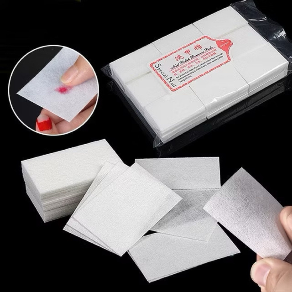 Giấy lau gel nail cứng ,không rụng lông ,không xù ,không dính sợi khi lau gel chùi móng