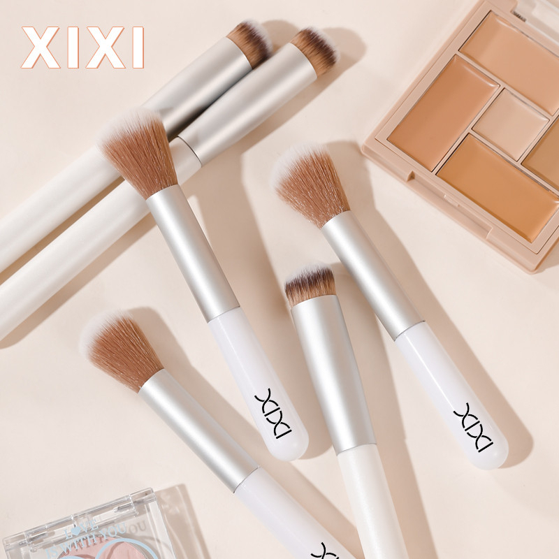 XIXI X765 Bộ Cọ Trang Điểm Cọ Nền & Cọ Che Khuyết Điểm, Lông Cọ Mềm Mịn Dễ Tán Kem Nền, Makeup Brush Dễ Dùng