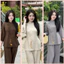 Bộ Pháp Phục Thêu Ngộ Cổ Tàu Phối Nút Xếp Li Thân, Đồ Lam Đi Chùa Truyền Thống | Đồ Lam An Nhiên