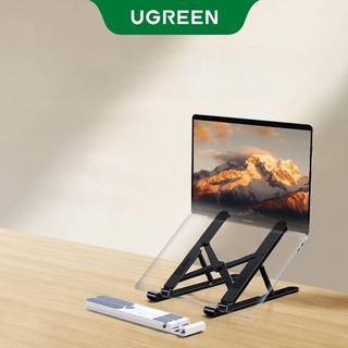 Giá đỡ máy tính xách tay UGREEN với 8 độ cao có thể điều chỉnh, hỗ trợ tam giác siêu ổn định, có thể gập lại