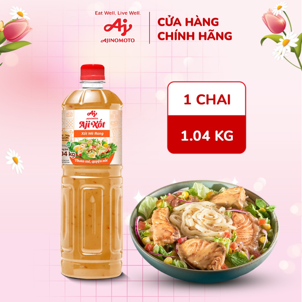 [CHÍNH HÃNG] Xốt mè rang Aji-Xốt 1.04kg/Chai | Shopee Việt Nam